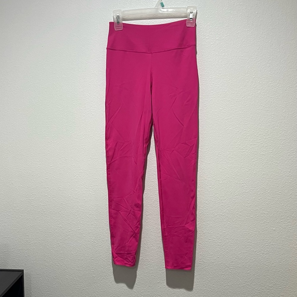 Hot Pink Athletic Leggings Roxy (Kelia Moniz Collection), S